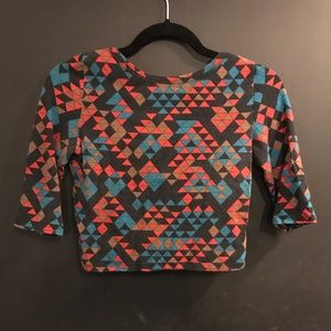 Trapezoid Forever 21 Crop Top